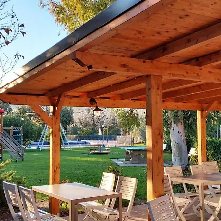 Sarzana- Mobilhome 5 Persone Pool And Garden אתר קמפינג *